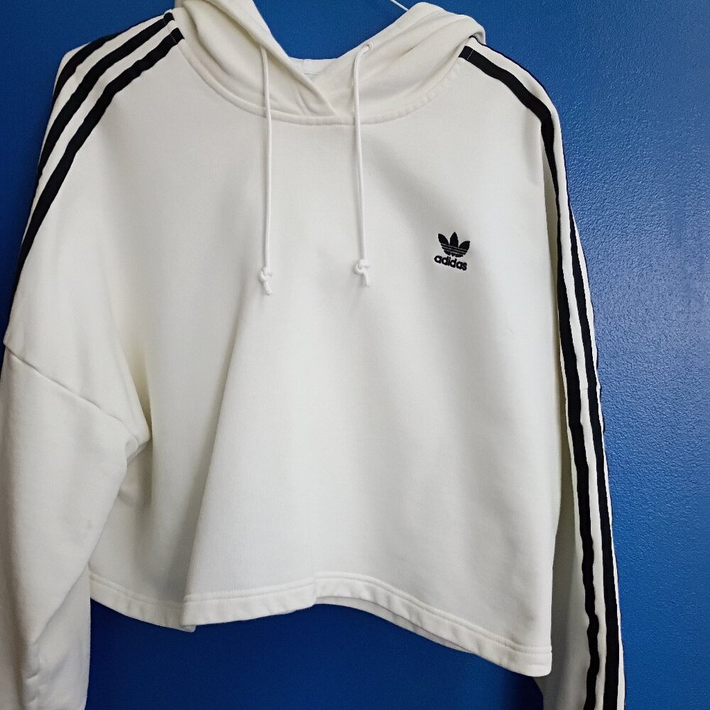 Adidas crop hoodie